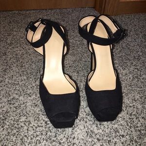 Zara Strappy Suede Sandal